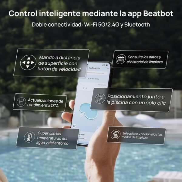 AquaSense 2 Pro Cordless Robotic limpiafondos - Imagen 4